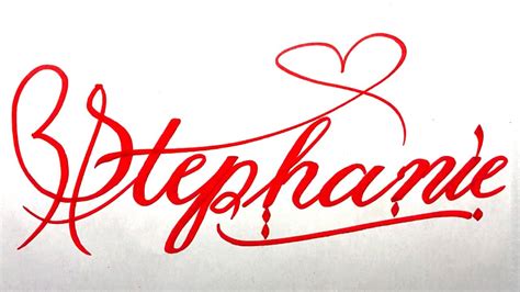 How to Write Stephanie in Cursive – A Guide to Artistic Expression Through Calligraphy